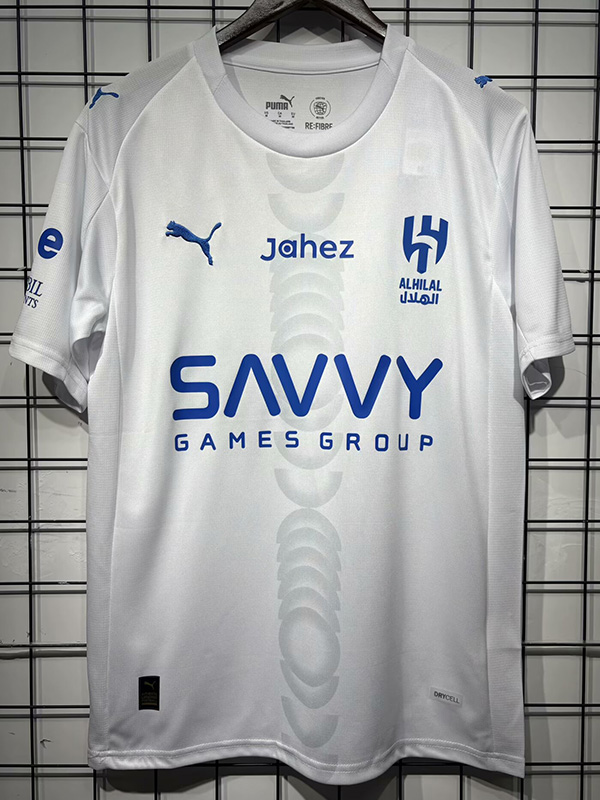 25-26 Al-Hilal White Fans Soccer Jersey