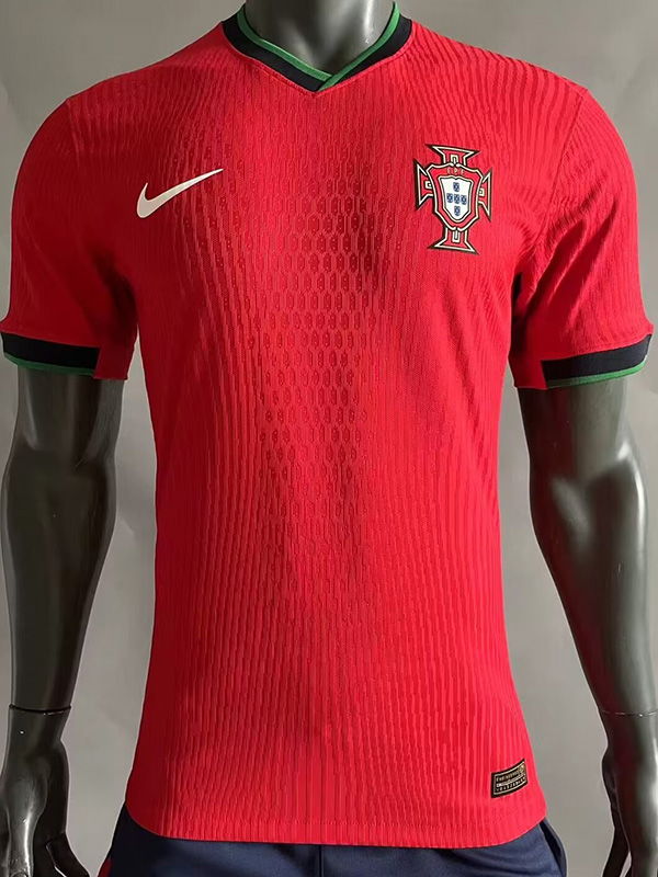 2024 Portugal Home Player Version Soccer Jersey