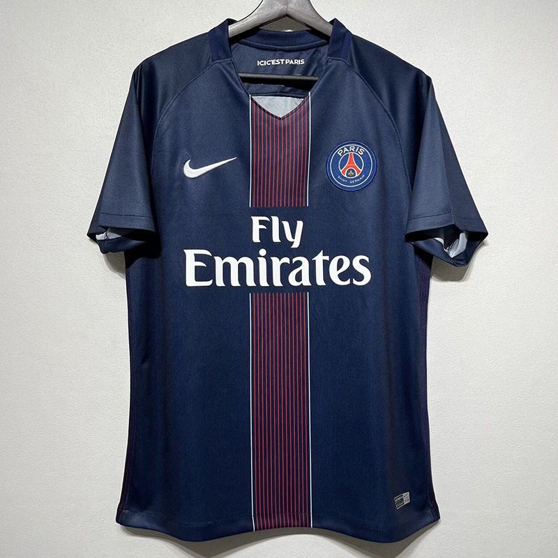 2016-2017 PSG Paris Home Retro Soccer Jersey