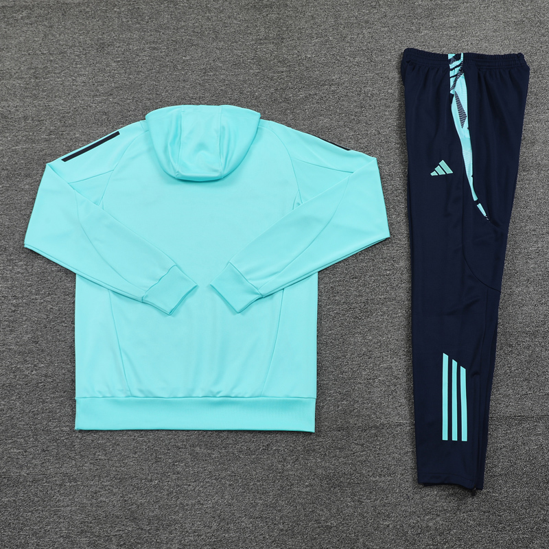 24-25 RMA Light green Hoodie Tracksuit (卫衣套装)