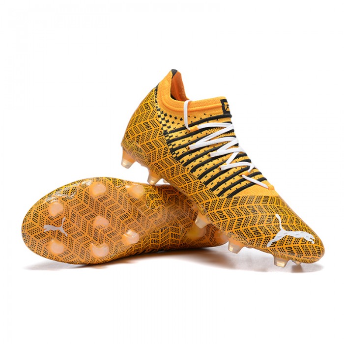 2022 World Cup Neymar Future Z 1.3 Teazer FG Soccer Shoes-Yellow/White-9244072