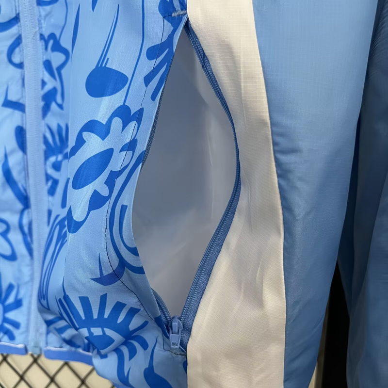 24-25 RMA Blue & khaki Double Sided Windbreaker (双面风衣)