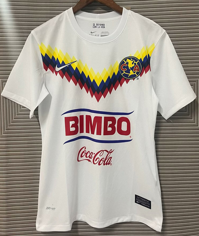2012-2013 Club America White Retro Soccer Jersey