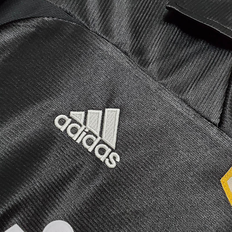 1998-2000 RMA Away Black Retro Soccer Jersey