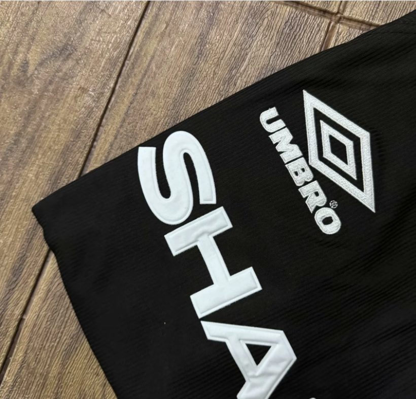 1998 Man Utd Away Long Sleeve Retro Soccer Jersey (长袖)