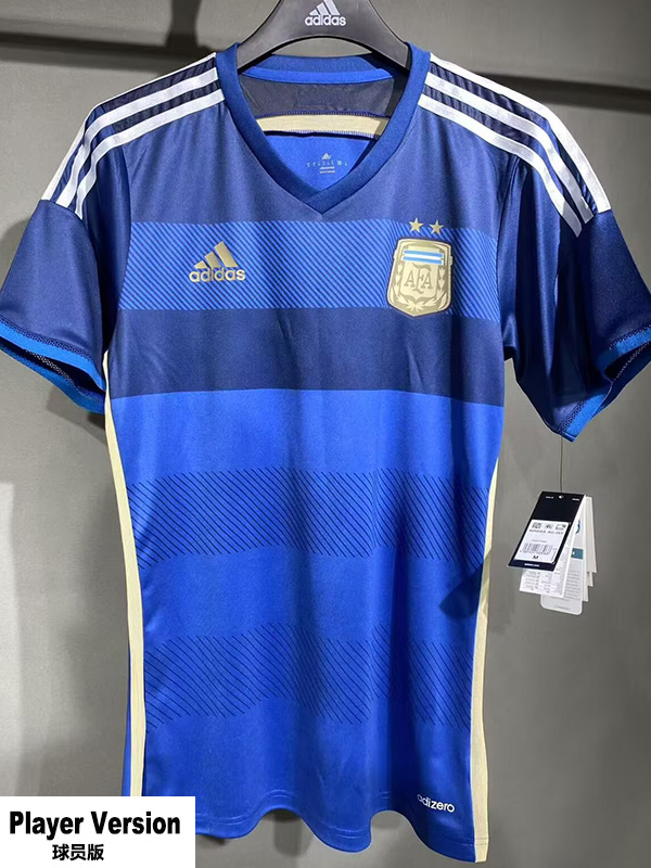 2014CAway Player Version 球员 Retro Soccer Jersey