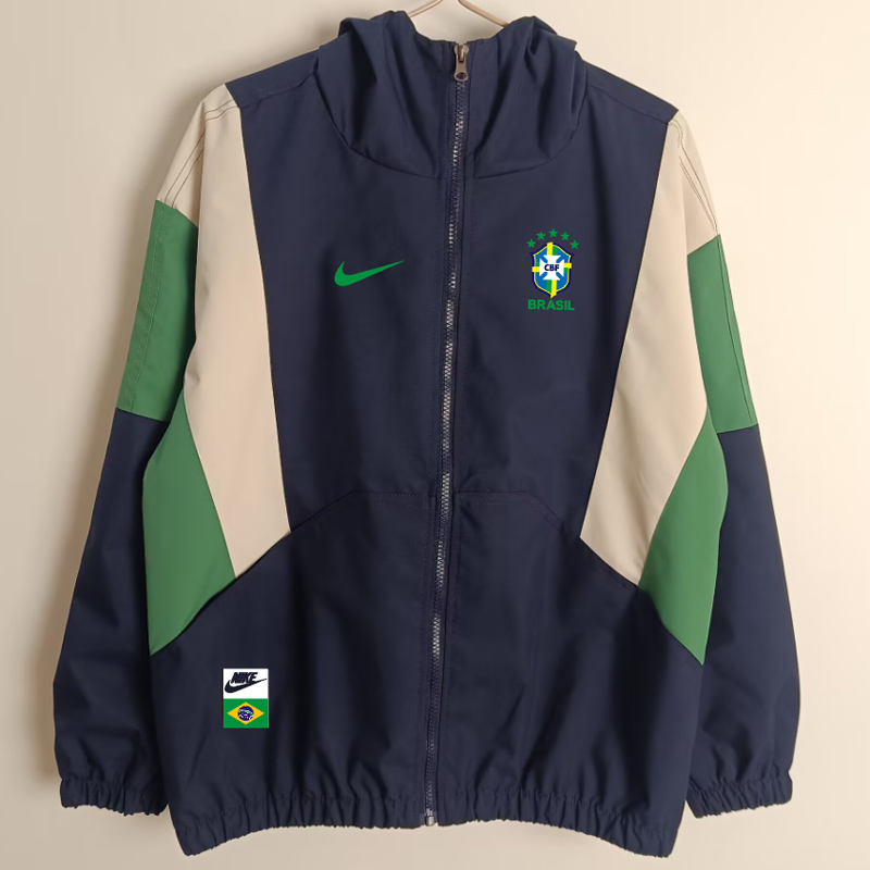 24-25 Brazil Royal blue Windbreaker