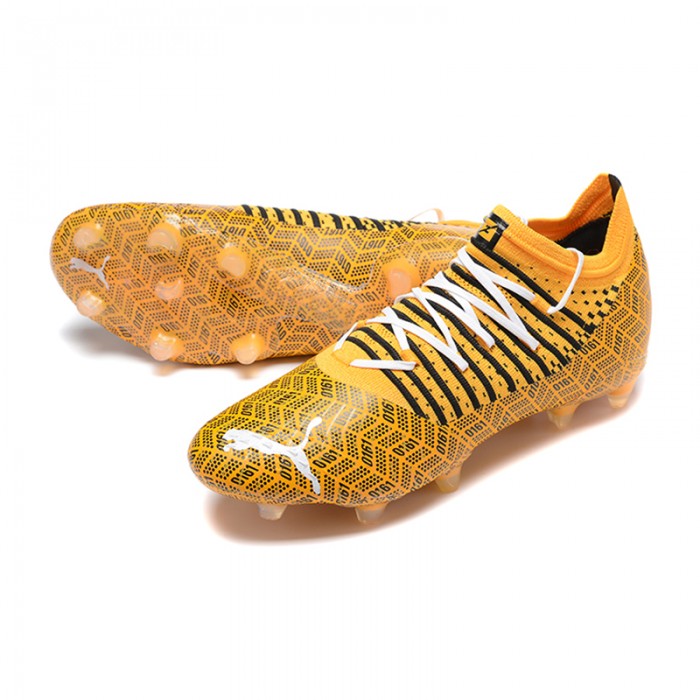 2022 World Cup Neymar Future Z 1.3 Teazer FG Soccer Shoes-Yellow/White-9244072