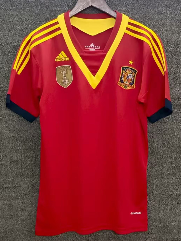 2013-2014 Spain Home Retro Soccer Jersey