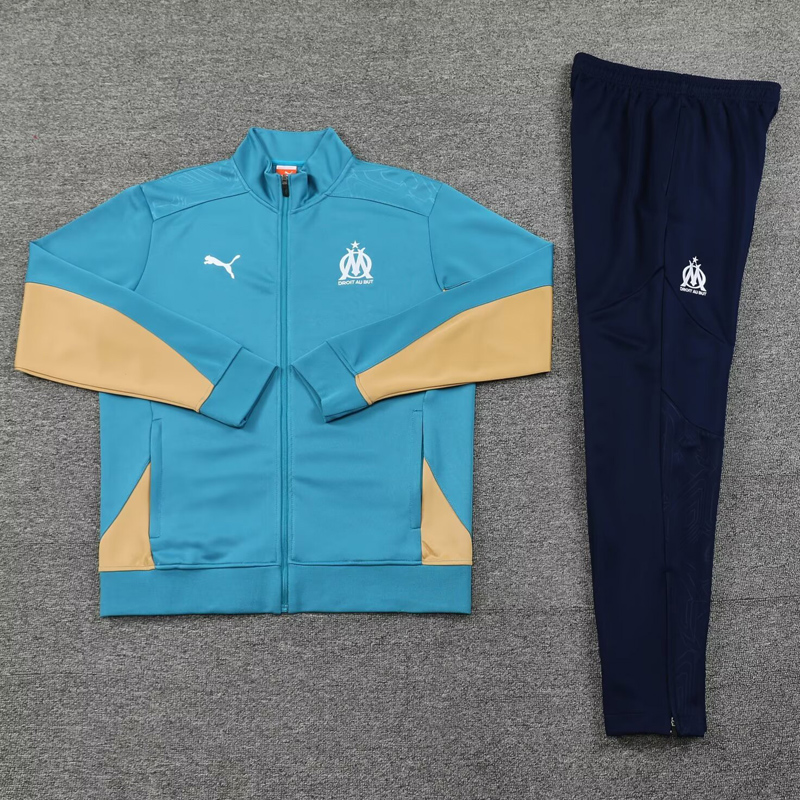 24-25 Marseille Lake blue Jacket Tracksuit