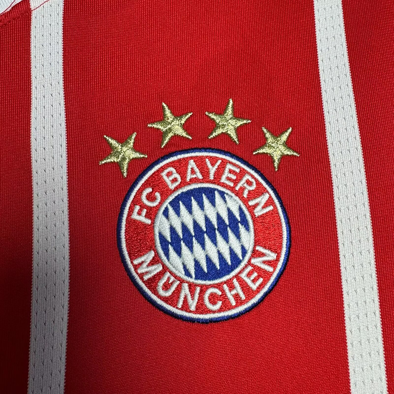 2017-2018 Bayern Home Retro Soccer Jersey