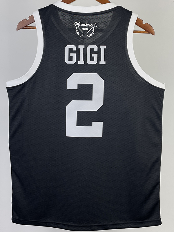 2023 LAKERS GIGI #2 Black MAMBA Top Quality Hot...