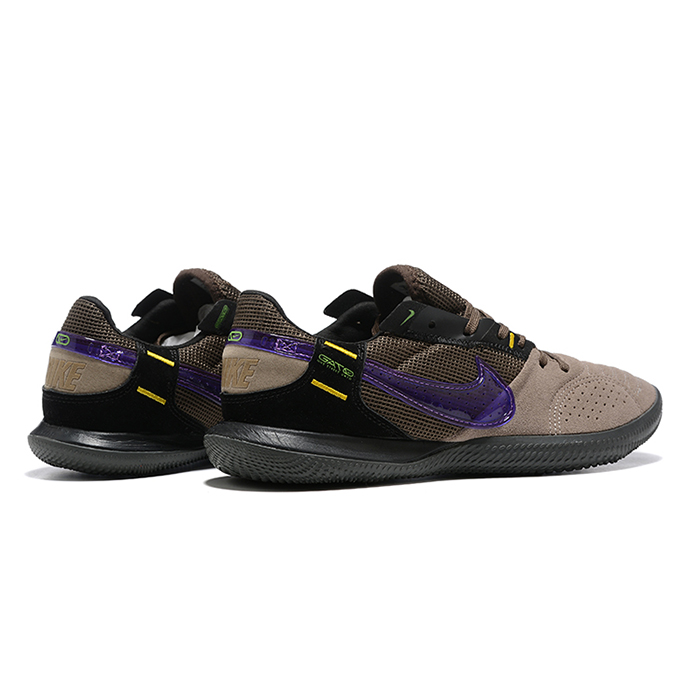 Streetgato Soccer Shoes-Brown/Black-8733719