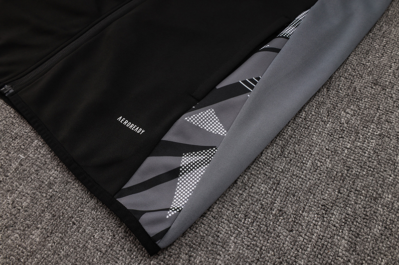 24-25 Algeria Black Jacket Tracksuit