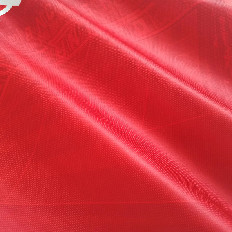 1994-1996 Man Utd Home Long sleeve Retro soccer...