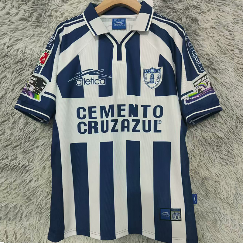 1999 Pachuca Home Retro Soccer Jersey