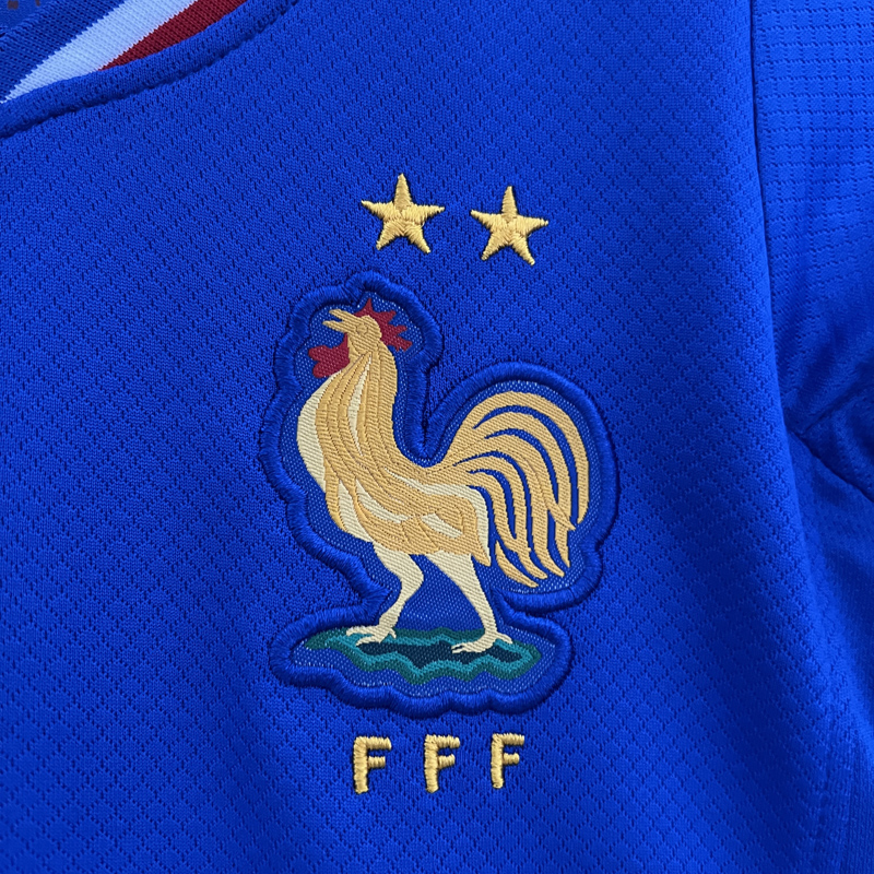 2024 France Home Kids Soccer Jersey