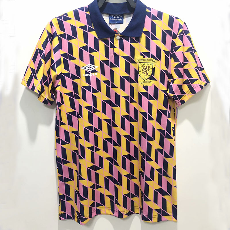 1988-1989 Scotland Third Away Retro Soccer Jersey
