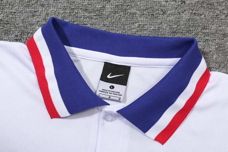25-26 France White Polo Tracksuit