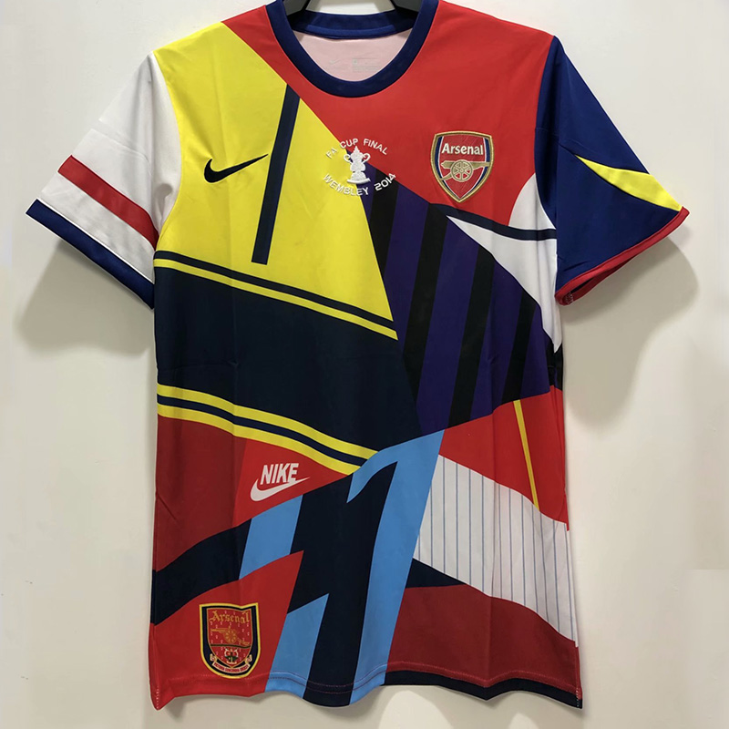2014 ARS FA CUP FINAL Retro Soccer Jersey