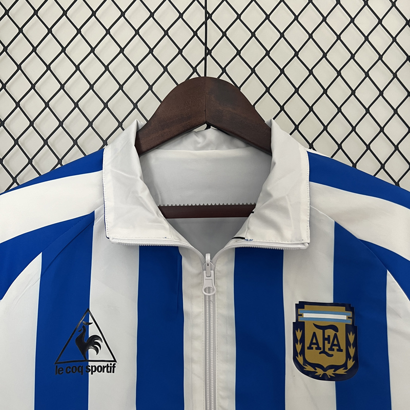 24-25 Argentina Blue & White Double Sided Windbreaker (双面风衣)