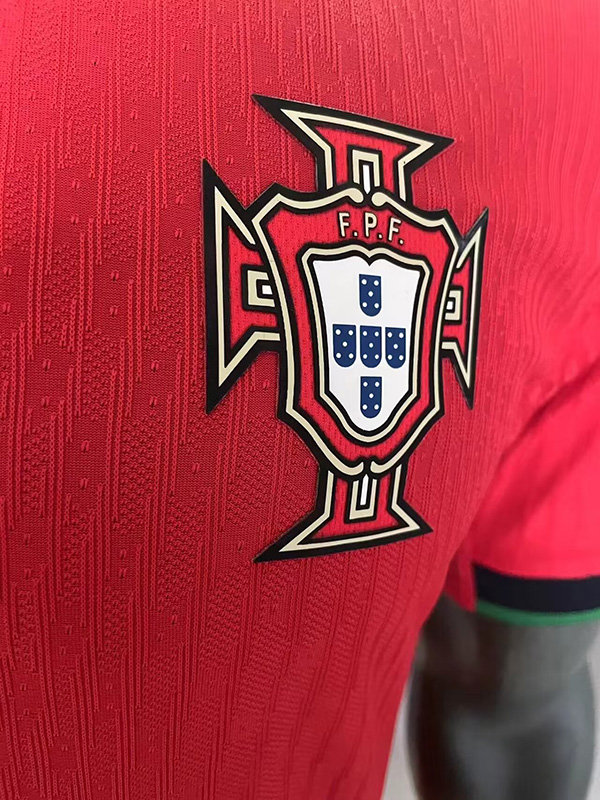 2024 Portugal Home Player Version Soccer Jersey