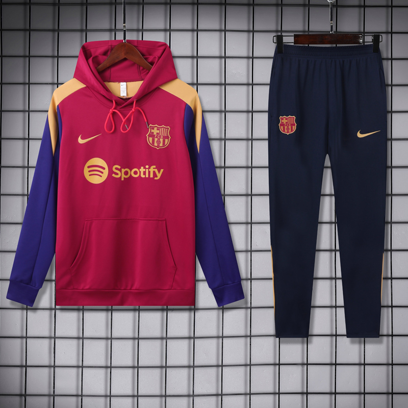 24-25 BAR Jujube red Hoodie Tracksuit (卫衣套装)