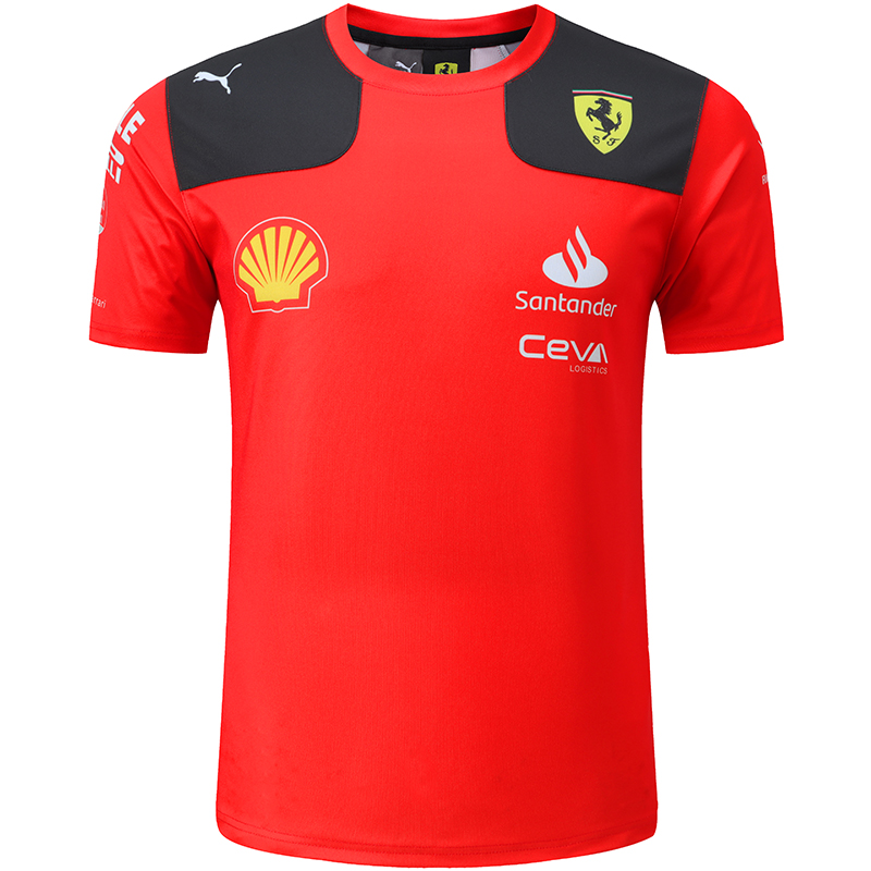 2023 Ferrari #55 Red Racing Suit (圆领)