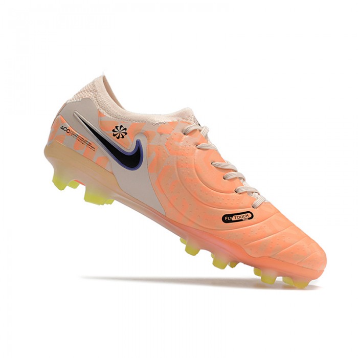 Tiempo Legend 10 Elite FG Soccer Shoes-Orange/White-7891286