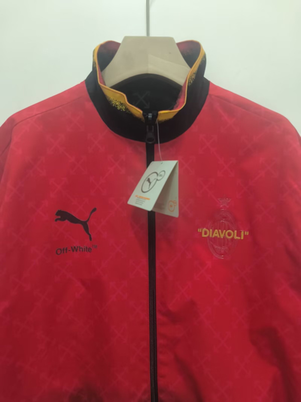 24-25 ACM Red & Black Double Sided Windbreaker (双面风衣)
