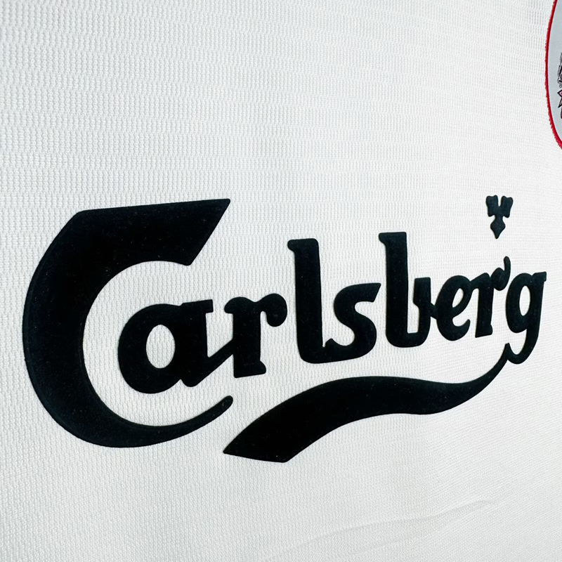 1998-1999 LIV Away White Retro Soccer Jersey