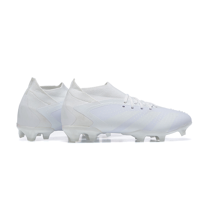 PREDATOR ACCURACY+ FG BOOTS Soccer Shoes-All White-4150426