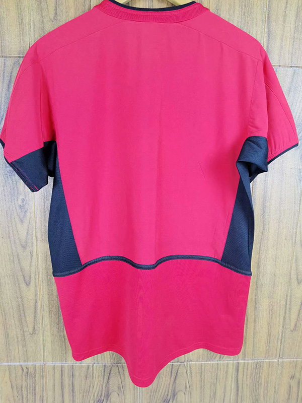 2002-2004 Man Utd Home Retro Soccer Jersey