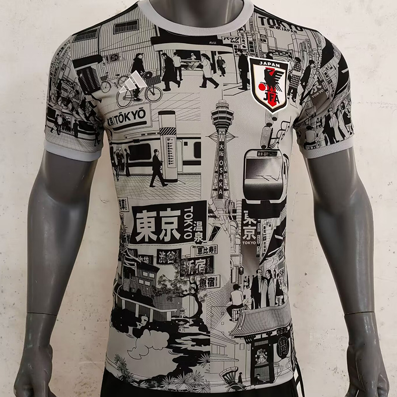 2024 Japan Grey Special Edition Fans Soccer Jersey 东京灰白