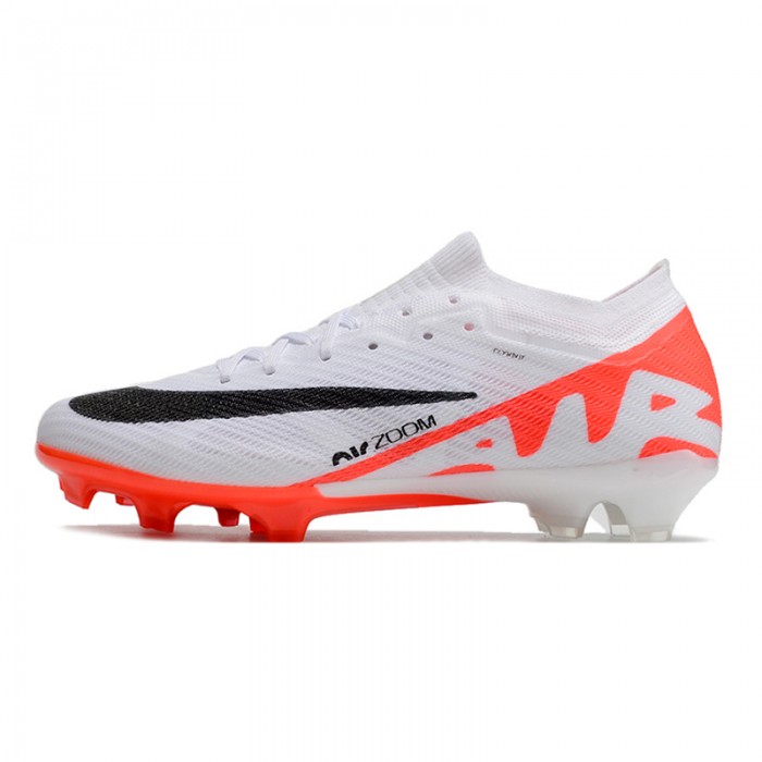 Air Zoom Mercurial Superfly IX Elite FG Soccer Shoes-White/Black-5171339