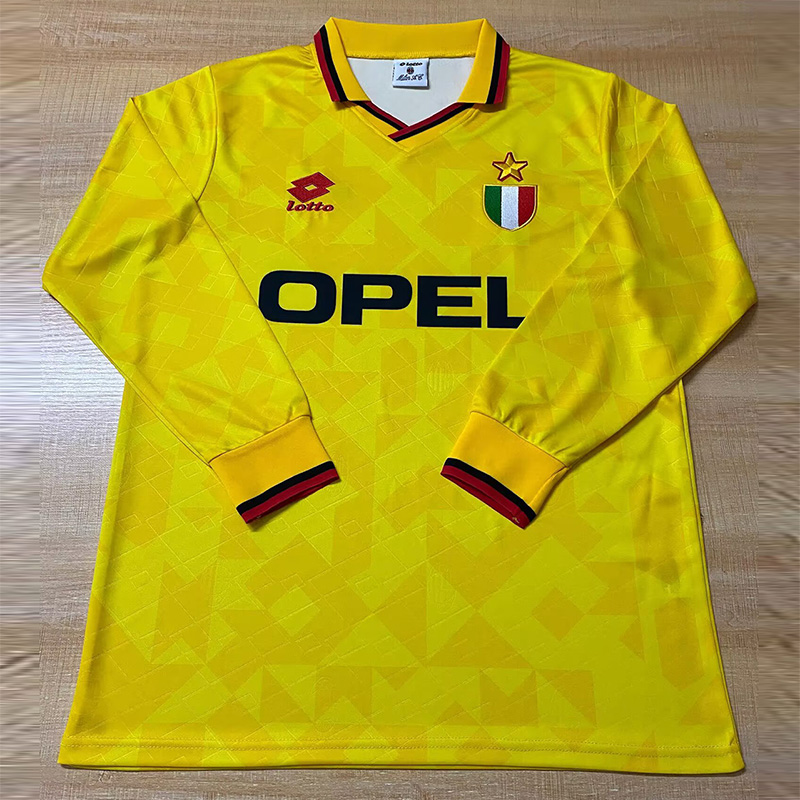 1994-1995 ACM Third Long Sleeve Retro Soccer Jersey (长袖)