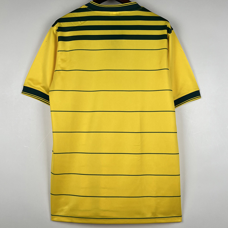 1984 Brazil Home Retro Soccer Jersey