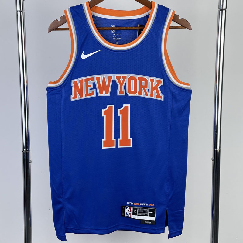 22-23 KNICKS BRUNSION #11 Blue Top Quality Hot ...