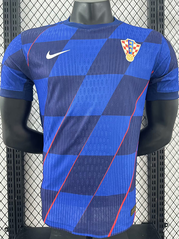 24-25 Croatia Away Player Version Soccer Jersey