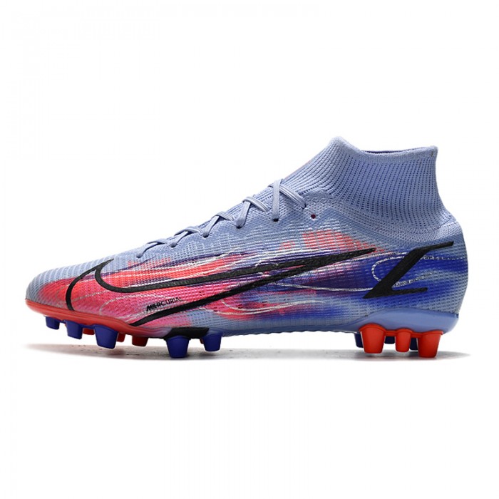 Mbappé Superfly 8 Elite AG High Soccer Shoes-Purple/Red-783067