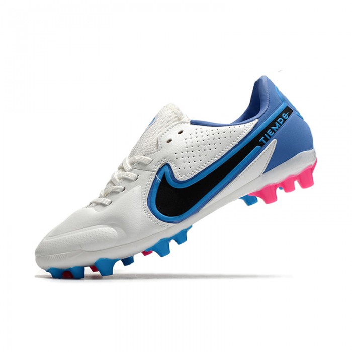 Legend 9 Academy AG Soccer Shoes-White/Blue-421020