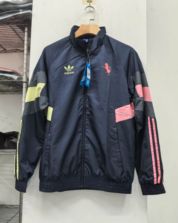 24/25 JUV black Windbreaker