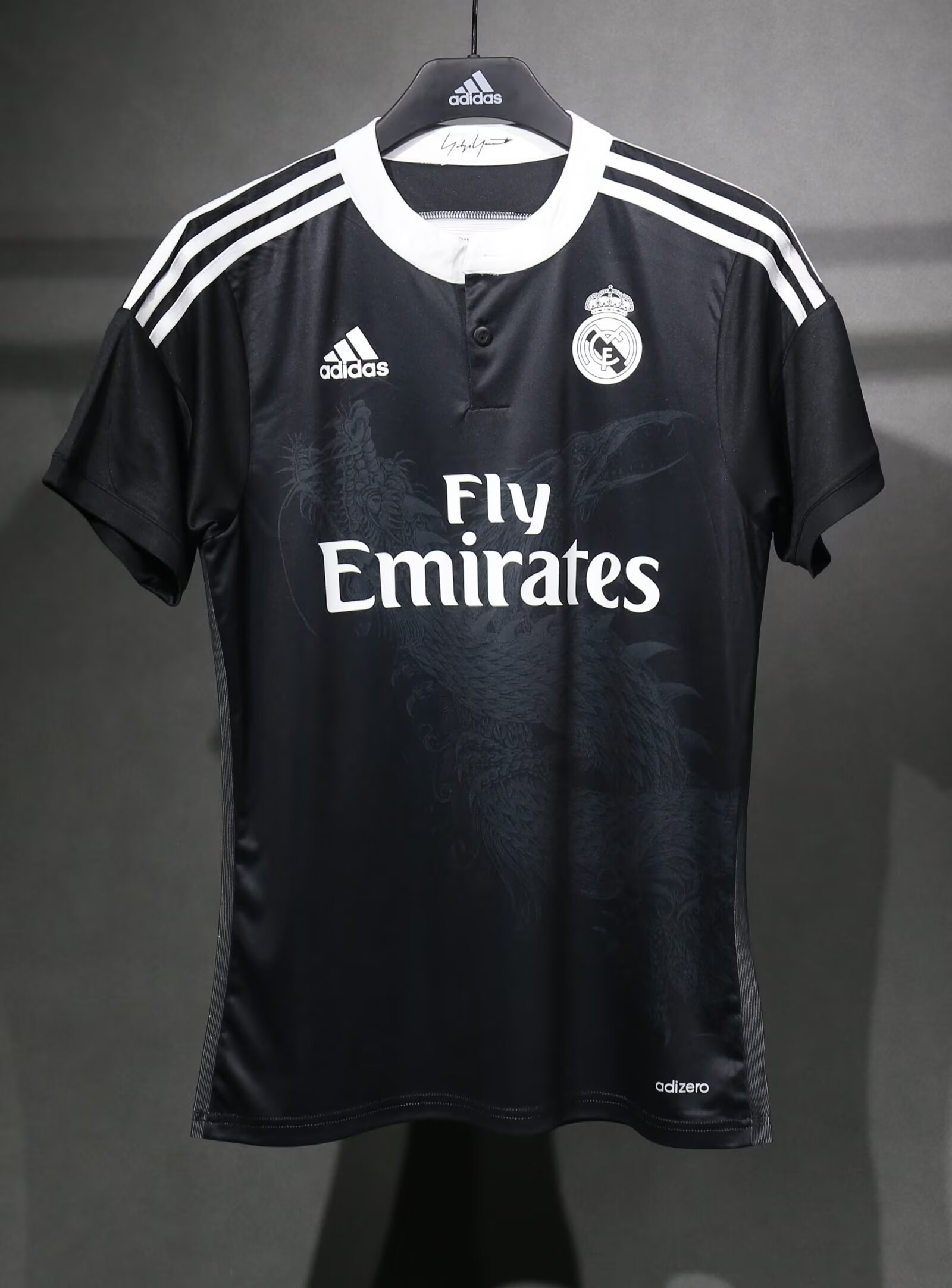 2014-2015 RMA Away Player Version 球员 Retro Soccer Jersey