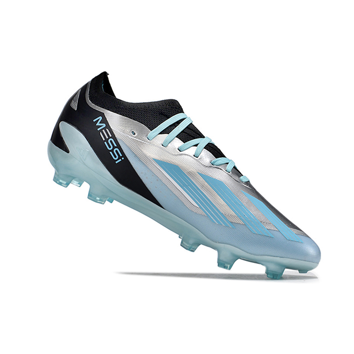 X 23 .1 FG Soccer Shoes-Silver/Black-4745858
