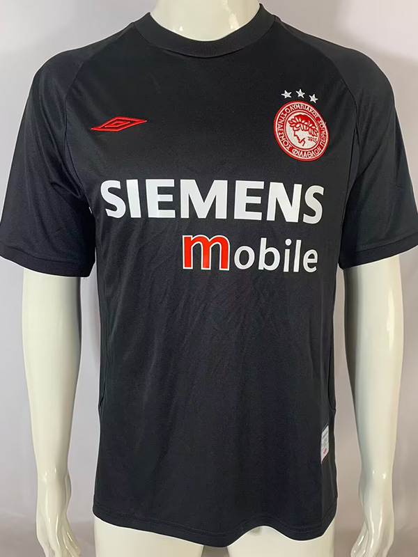 2004-2005 Olympiacos Away Retro Soccer Jersey
