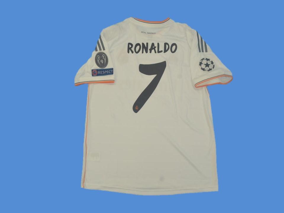 2013-2014 RMA Home Retro Soccer Jersey