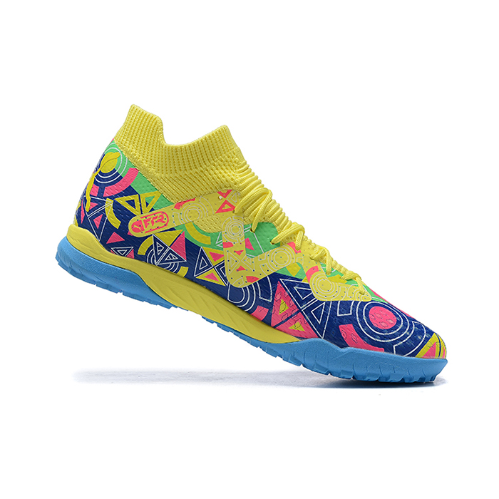 Ultra Ultimate TF Soccer Shoes-Yellow/Blue-8181660