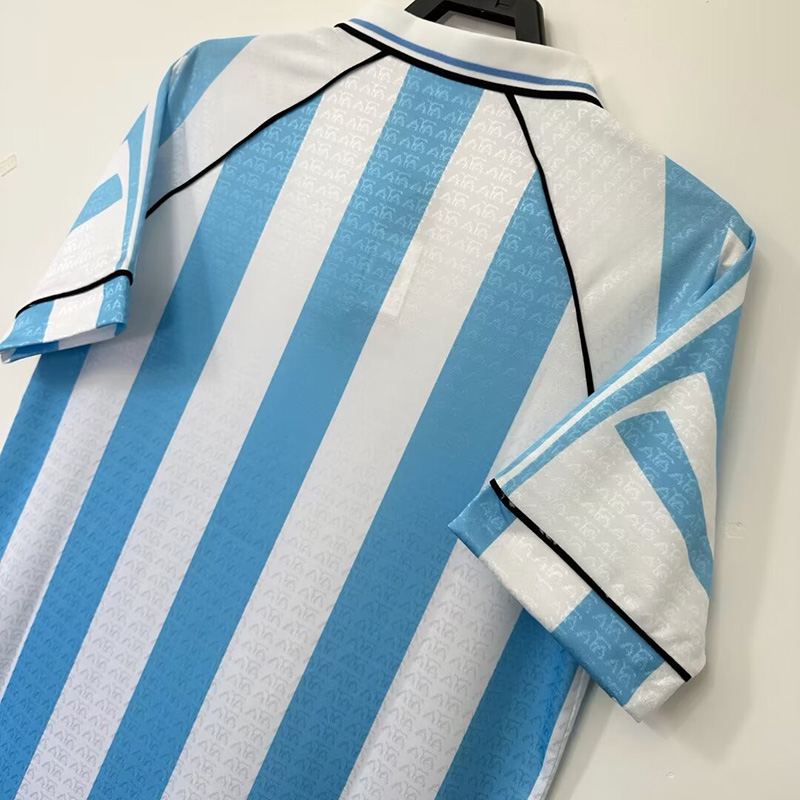 1996-1997 Argentina Home Retro Soccer Jersey