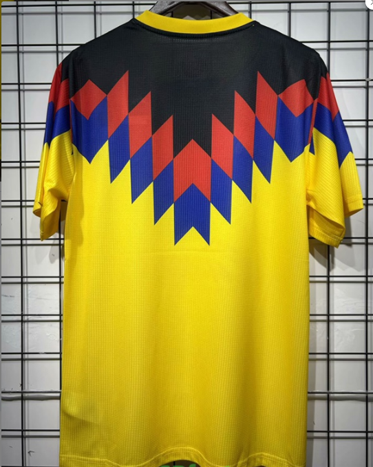 25-26 Club America Yellow Fans Soccer Jersey