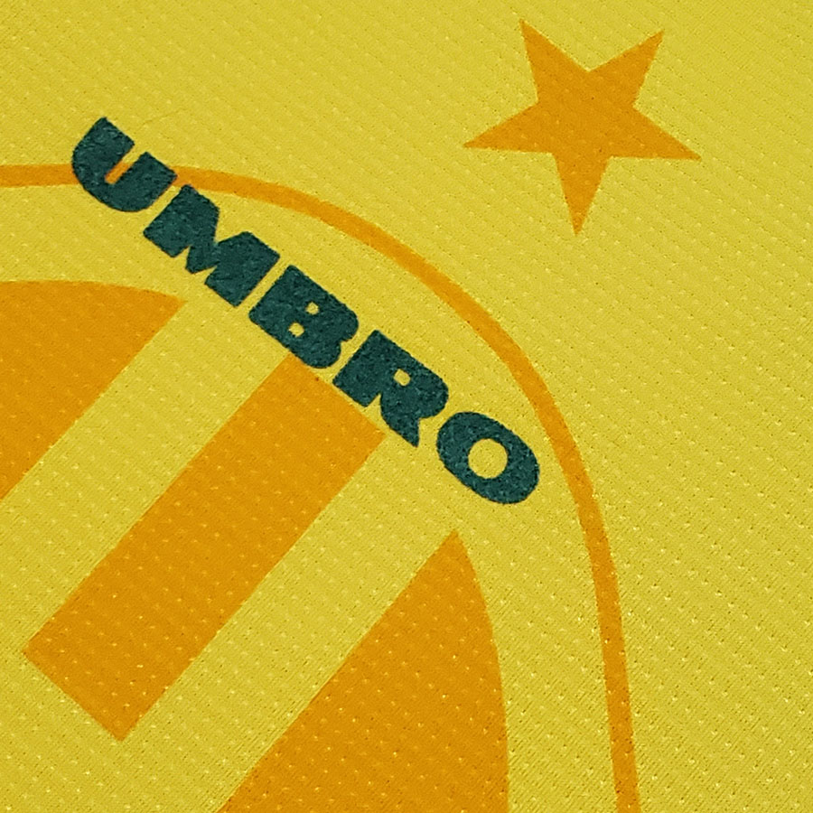 1993-1994 Brazil Home Yellow Retro Soccer Jersey